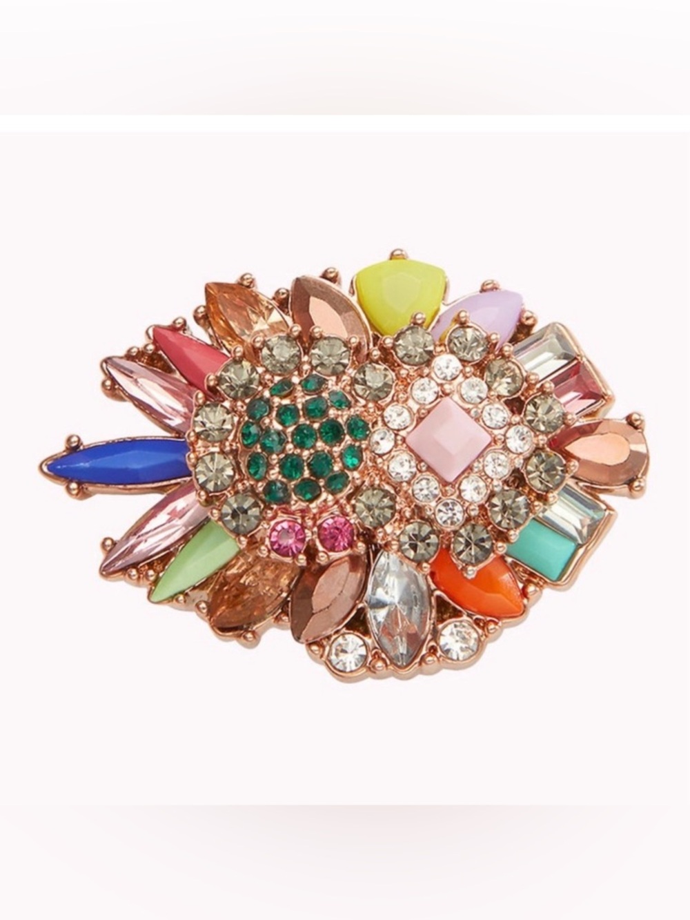 KEEP COLLECTIVE - Retired Multicolor Crystal Charm / Brooch